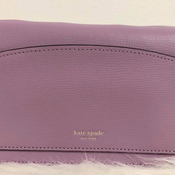 NWT Kate spade Sylvia Graphic Clover Chain Wallet - Picture 6 of 8
